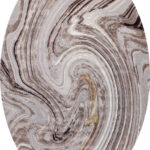 Индийский ковёр из шерсти - KUMO - 200 x 300 (KUMO_RN_BLK-01)