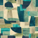 Обои Arte - URBAN - Turquoise 57600 (коллекция Essentials Costura)