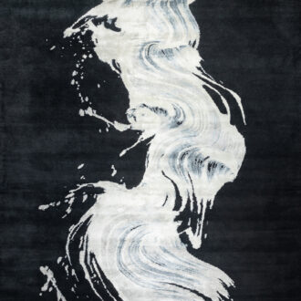 Индийский ковёр из шерсти - CHRISTOPHER GUY - 244 x 305 (CHRG_R_CGS22-NOIR)