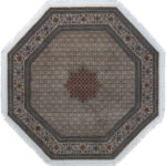 Иранский ковёр из шерсти - TABRIZ MAHI - 249 x 254 (TMIR_IR_801-4613-IR(8-гранник))