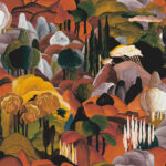 Обои Arte - ALL'OMBRA DEI CIPRESSI - Morning Glow 97500 (коллекция Decors & Panoramiques)