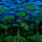 Обои Arte — CIEL TROPICAL — Bright Midnight — 97650