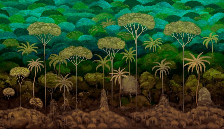 Обои Arte — CIEL TROPICAL — Emerald Forest — 97652