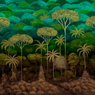 Обои Arte - CIEL TROPICAL - Emerald Forest 97652 (коллекция Decors & Panoramiques)