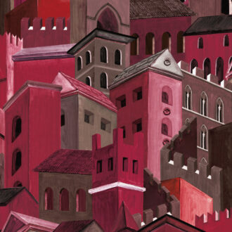 Обои Arte - CITTÀ DI CASTELLO - Framboise 97682 (коллекция Decors & Panoramiques)