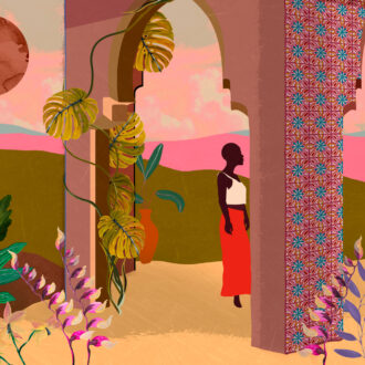 Обои Arte - LES MYSTeRES DE MADAGASCAR - Marrakech 97530 (коллекция Decors & Panoramiques)