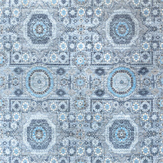 Индийский ковёр из шерсти - PALACE OF DOGES - 278 x 361 (PDG_R_MK2-GREY)