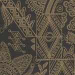 Обои Arte - JOIE - Black Gold 30811 (коллекция Embleme)