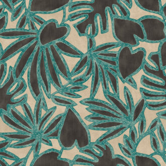 Обои Arte - BOTANIS - Nutmeg Teal 57581 (коллекция Essentials Costura)