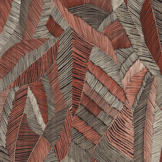 Обои Arte - CHINTZ - Crimson 73101 (коллекция Essentials Les Tricots)