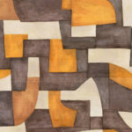 Обои Arte - ECOLINE - Tangerine 18900 (коллекция Essentials Totem)
