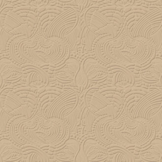 Обои Arte - DODO PAVONE - Beige MO2092 (коллекция Moooi Wallcovering Extinct Animals)