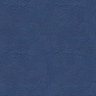 Обои Arte - DODO PAVONE - Navy MO2094 (коллекция Moooi Wallcovering Extinct Animals)