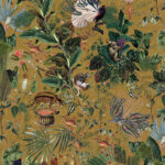Обои Arte - MENAGERIE EXTINCT ANIMALS - Curry MO2074 (коллекция Moooi Wallcovering Extinct Animals)