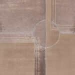 Индийский ковёр из шерсти - CARTIE COLLECTION - 348 x 437 (CARC_R_ART DECO-03-21B(SL))
