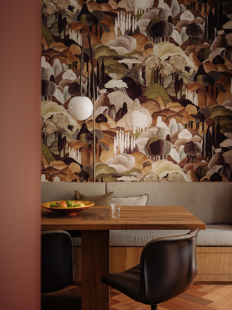 Обои Arte — ALL’OMBRA DEI CIPRESSI — Forest Walk — 97501
