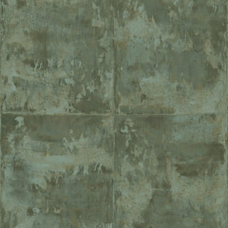 Обои Arte - PLATINUM - Moss Green 85501A (коллекция Metal X Patina)