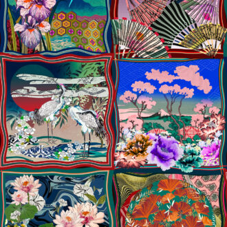 Обои Arte - KIMONO - 87250 (коллекция Kami)