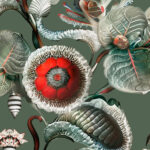 Обои Arte - COCCINELLA BELLA - Sage Green MO5001 (коллекция Moooi Wallcovering Green House)