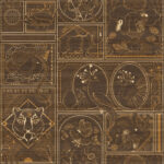 Обои Arte - GOLDEN TIGER - Makore MO4042 (коллекция Moooi Wallcovering Memento Moooi)
