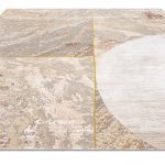 Индийский ковёр из арт-шёлка и шерсти — MARBLE T — MARBLE-LINES-5-COLOR-1