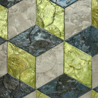Обои Arte - CUBIC - Ever Green 33701 (коллекция Samal)