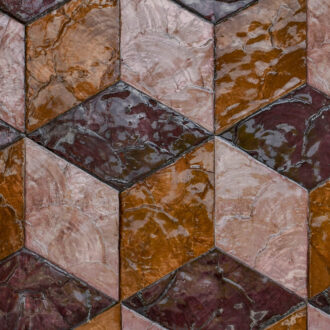 Обои Arte - CUBIC - Burnt Sienna 33702 (коллекция Samal)
