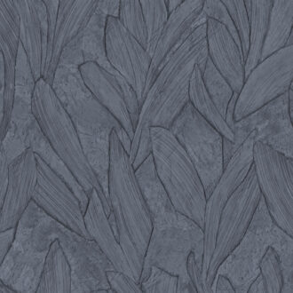 Обои Arte - PIANTE - Ink Blue 42527 (коллекция Sculptura)
