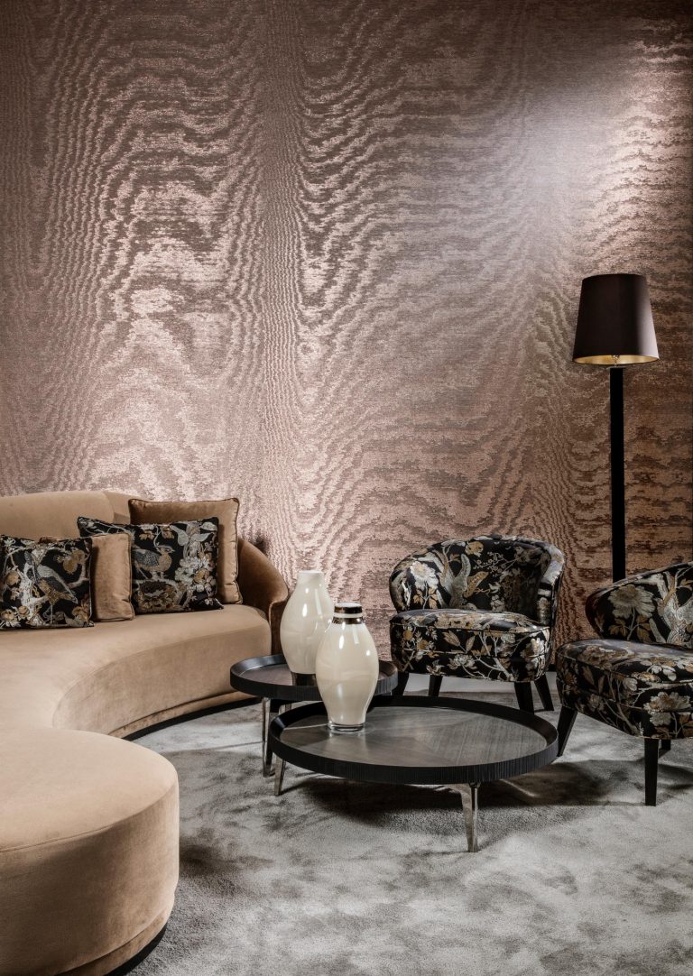 Обои Arte — MOIRE — Rose Shimmer — 15000A
