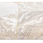 Индийский ковёр из арт-шёлка и шерсти — MARBLE T — MARBLE-LINES-5-COLOR-1