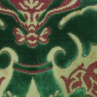 Ткань Quenin - VEL.RAVENNE - EMERAUDE - 0647-01