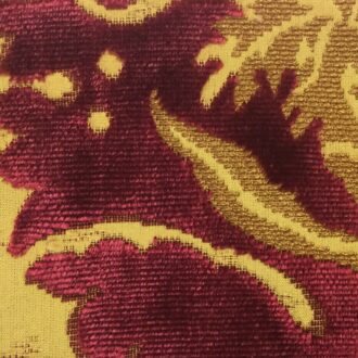 Ткань Quenin - VEL.RAVENNE - RUBIS - 0647-02