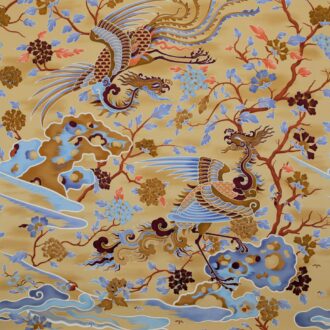 Ткань Lelievre - LES SONGES - MIEL - 0653-02