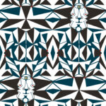 Ткань Lelievre - PENSEE - BLEU - 1474-01