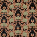 Ткань Tassinari & Chatel - LES ROSES - NOIR - 1580-02