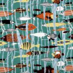 Ткань Lelievre - LAGON - AZUR - 3286-01