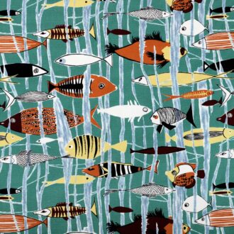 Ткань Lelievre - LAGON - AZUR - 3286-01