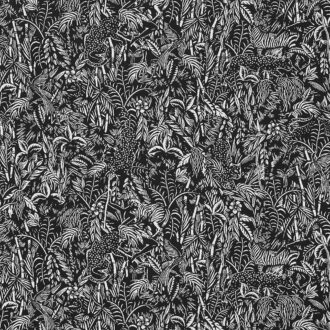 Ткань Jean Paul Gaultier - AFRIKA - NOIR - 3410-05