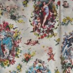 Ткань Jean Paul Gaultier - ANGELOTS - ECARLATE - 3445-01