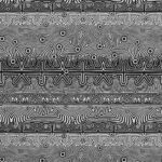 Ткань Jean Paul Gaultier - LABYRINTHE - NOIR - 3454-01