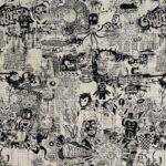 Ткань Jean Paul Gaultier - STREET - GRAPHITE - 3455-01