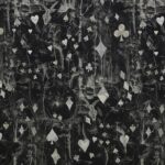 Ткань Jean Paul Gaultier - TAROT - NOIR - 3489-03