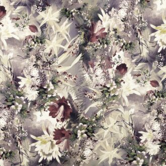 Ткань Jean Paul Gaultier - FLOWER POWER - PASTEL - 3497-01