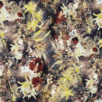 Ткань Jean Paul Gaultier - FLOWER POWER - MORDORE - 3497-02