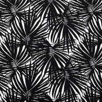 Ткань Jean Paul Gaultier - TIKI - NOIR - 3505-02