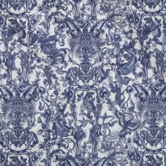 Ткань Jean Paul Gaultier - JAVANAISE - INDIGO - 3618-03