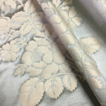 Ткань Quenin - ORESTE - BLEU/CREME - 4015-02