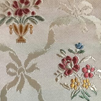 Ткань Quenin - LAMPAS ROMANCE - CREME - 4017-01