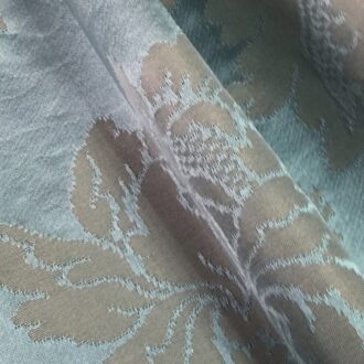 Ткань Quenin - DAMAS ALICANTE - BLEU/BIS - 4019-13