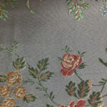 Ткань Quenin - LAMPAS ALBATROS - CIEL - 4020-02